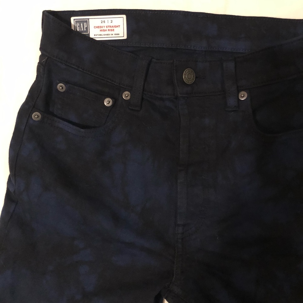 Gap Cheeky Straight High Rise sz 26 ankle